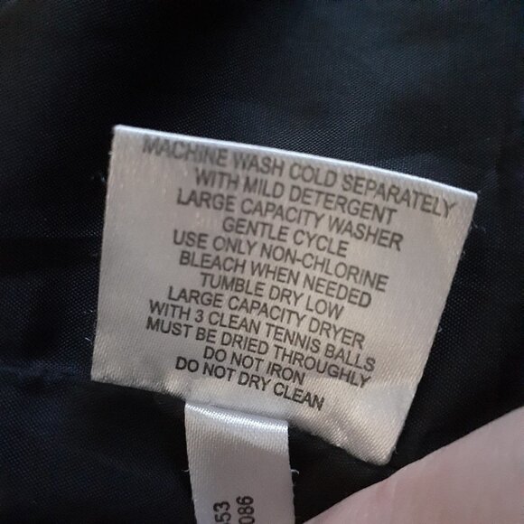 Calvin Klein Women's Black Down Feather Puffer Jacket Small - Picture 6 of 16